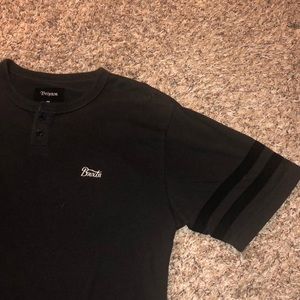 Vintage Washed Brixton Button Tee